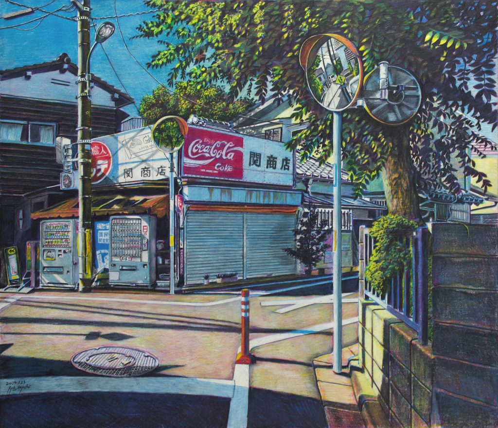 リー、ウーハン、絵画、岩彩、4F、From.line、新品額縁、肉筆、難波田龍起 風景画 | ギャラリー | 色鉛筆画家 林亮太